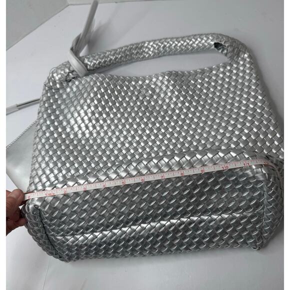 DKNY Giselle Hobo bag with wristlet Silver - Picture 6 of 14
